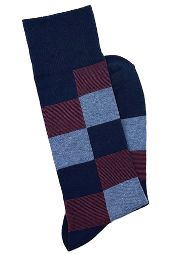 Bas à carreaux