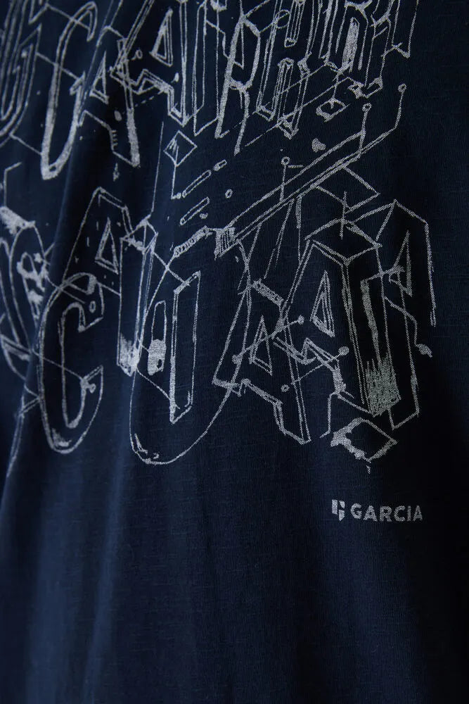 DARK BLUE T-SHIRT - 3XL