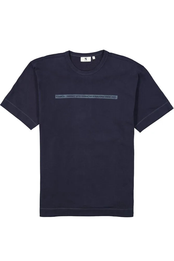 DARK BLUE T-SHIRT