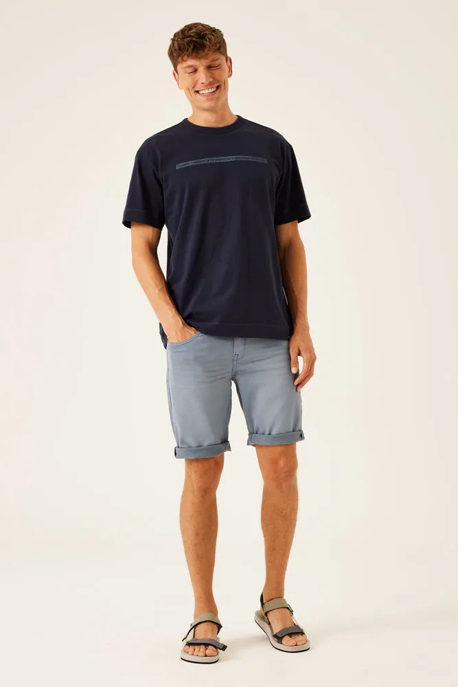 DARK BLUE T-SHIRT