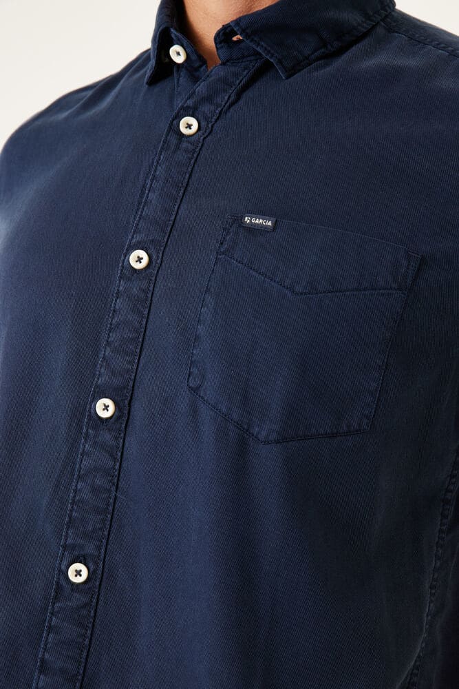 DARK BLUE SHIRT