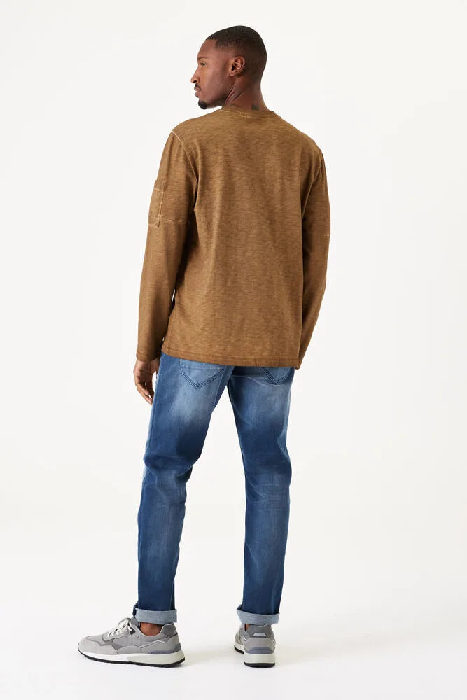 Manches Longues Marron