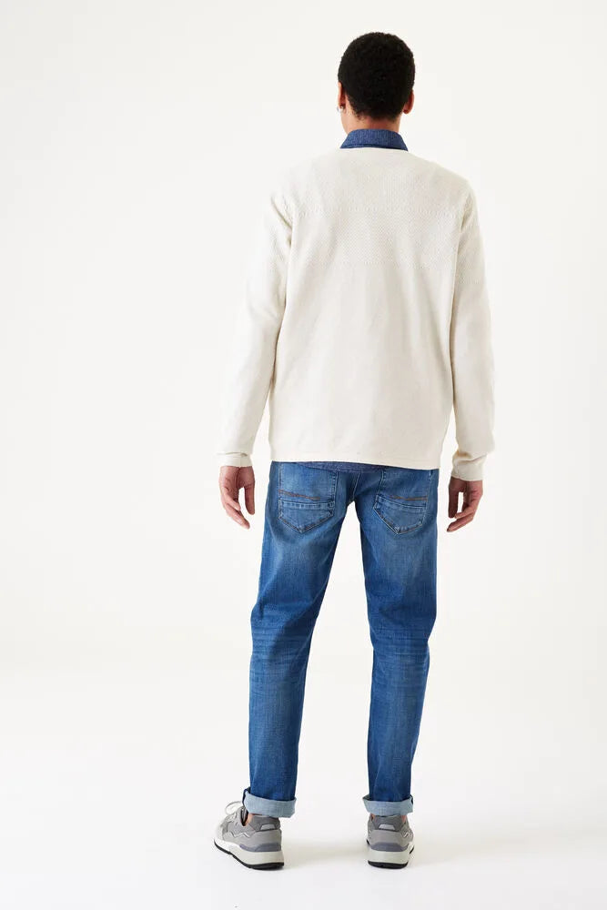 Pull Blanc Cassé