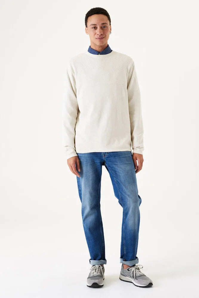 Pull Blanc Cassé