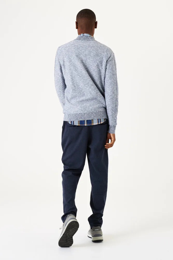 Pull Bleu à Boutons