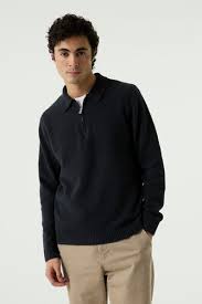 ZIP POLO SWEATER GARCIA