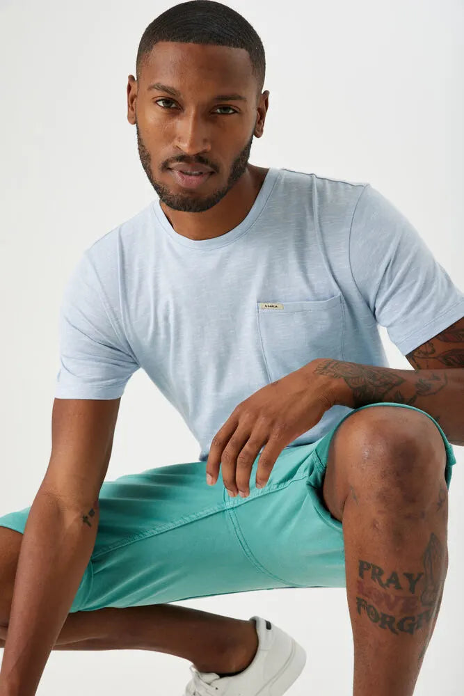 LIGHT BLUE T-SHIRT