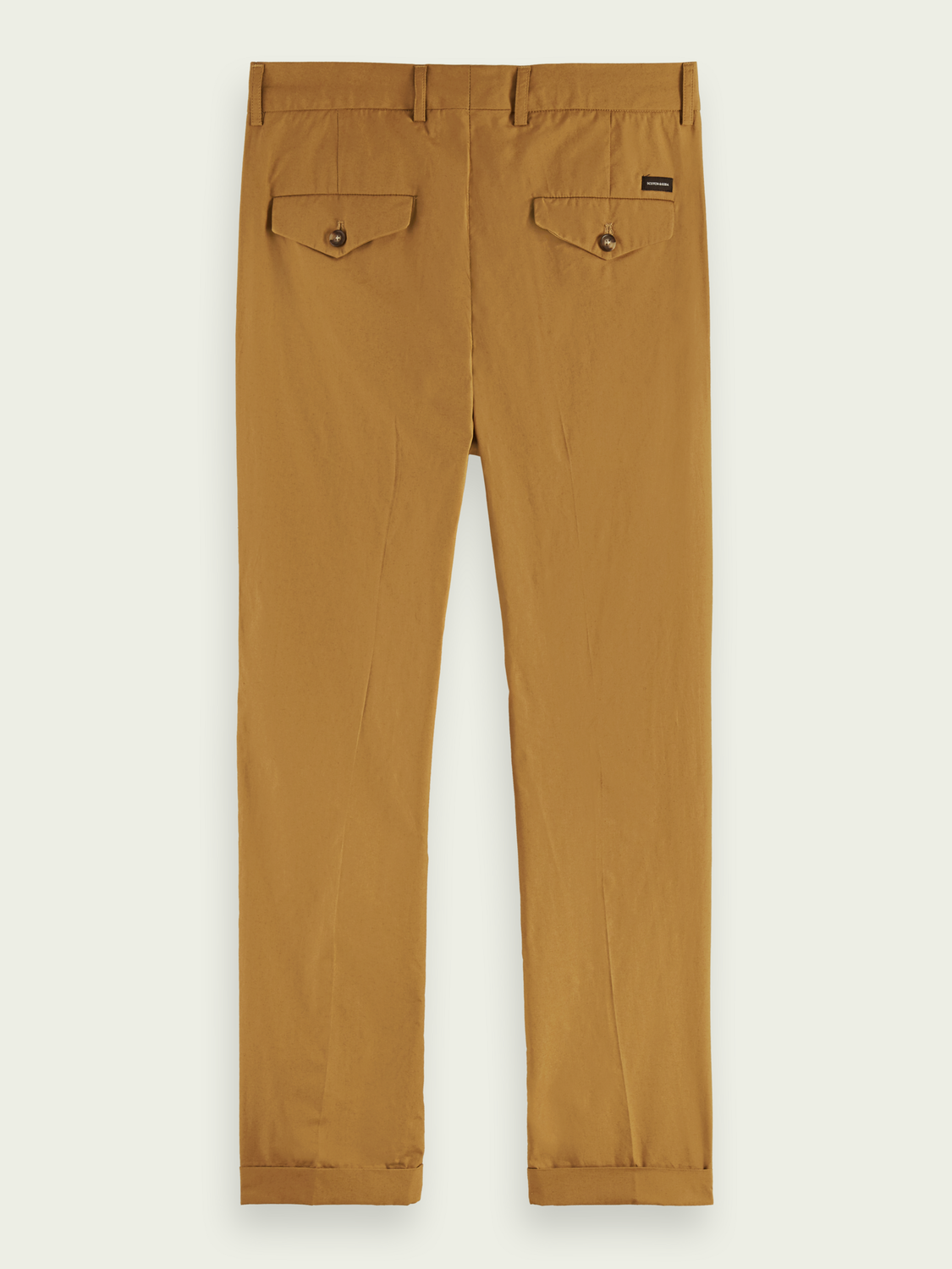 Chino Blake slim-fit à pli en popeline
