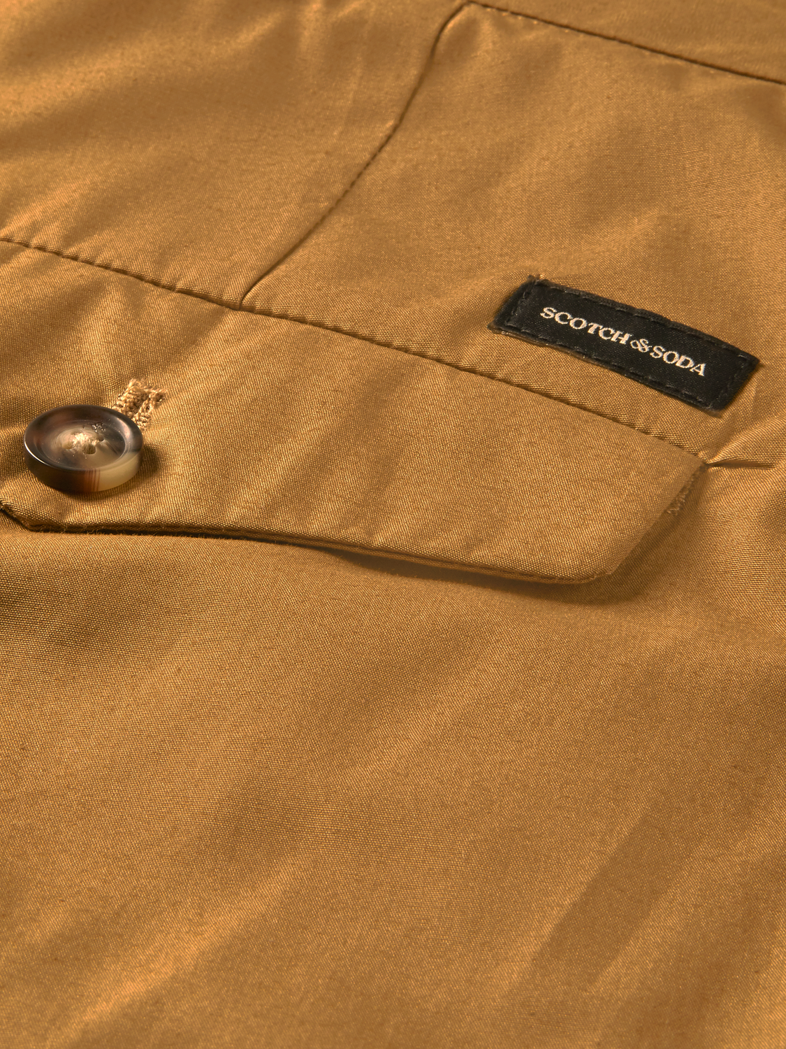 Chino Blake slim-fit à pli en popeline