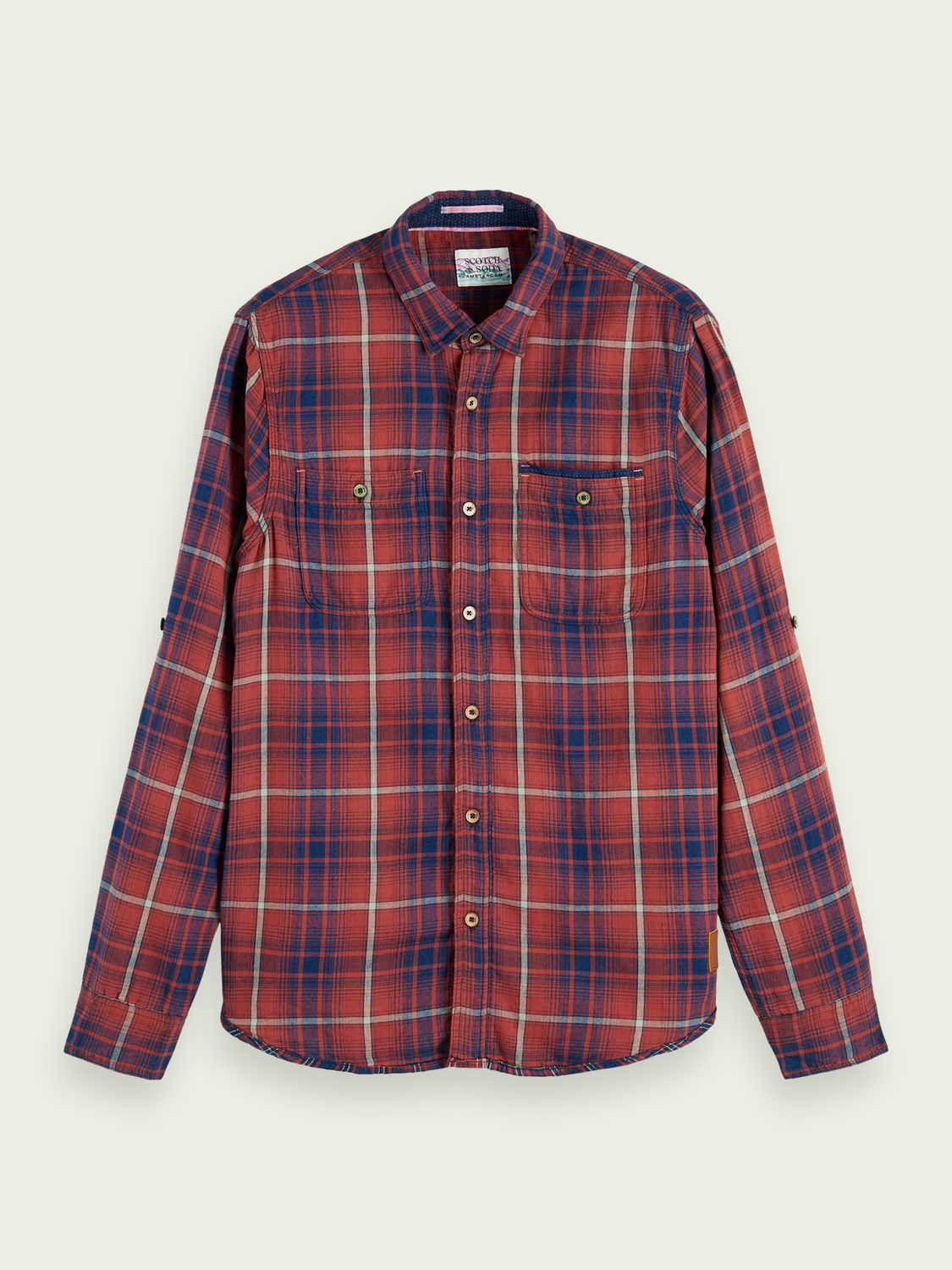 Chemise regular fit en flanelle