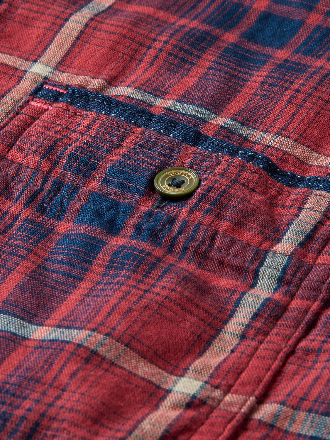 Chemise regular fit en flanelle