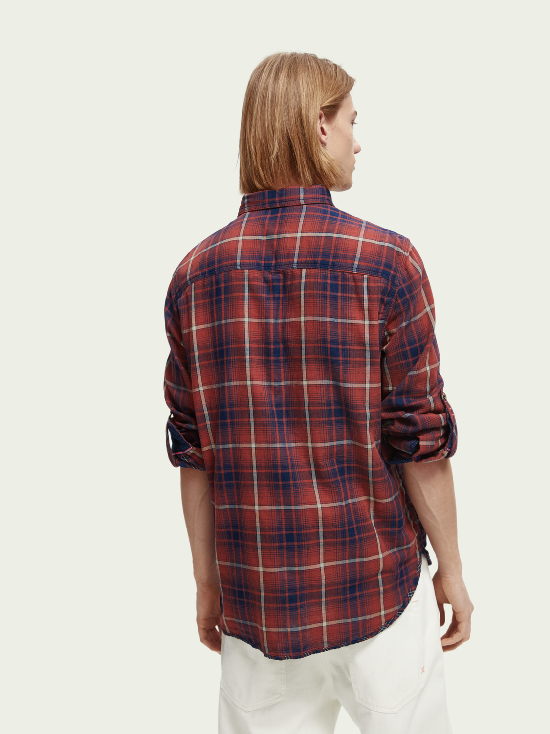 Chemise regular fit en flanelle