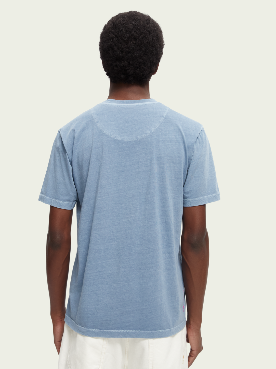 T-shirt teint - Cosmos Blue