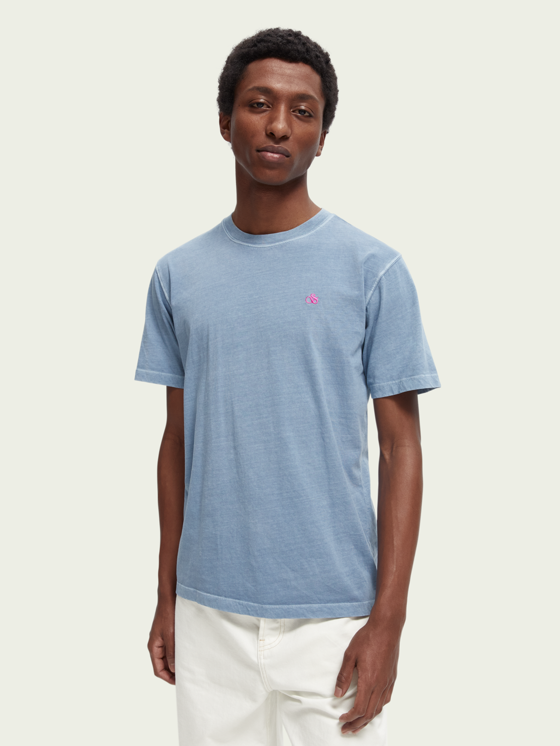 T-shirt teint - Cosmos Blue
