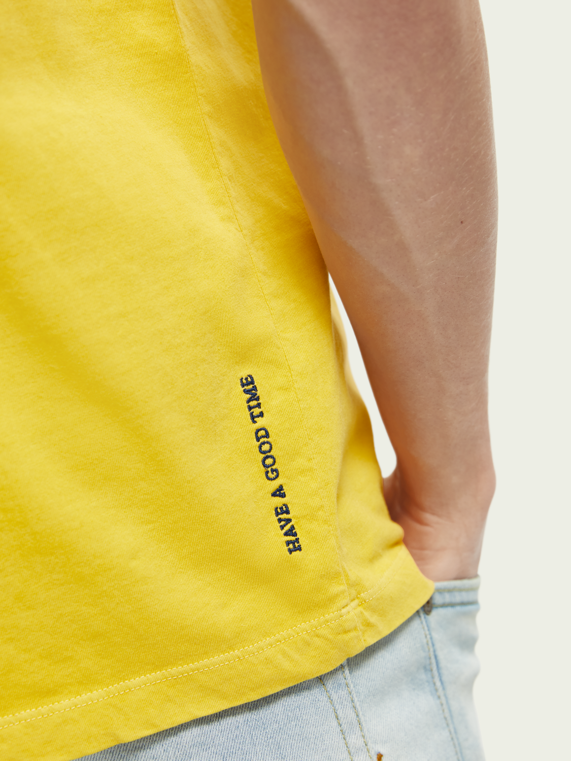 T-shirt teint - Sun Yellow