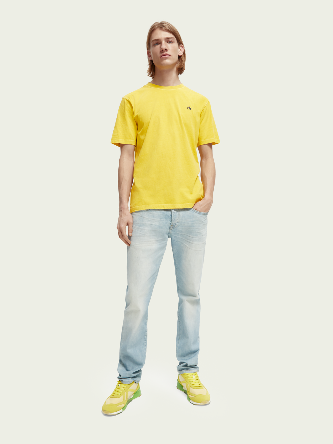 T-shirt teint - Sun Yellow