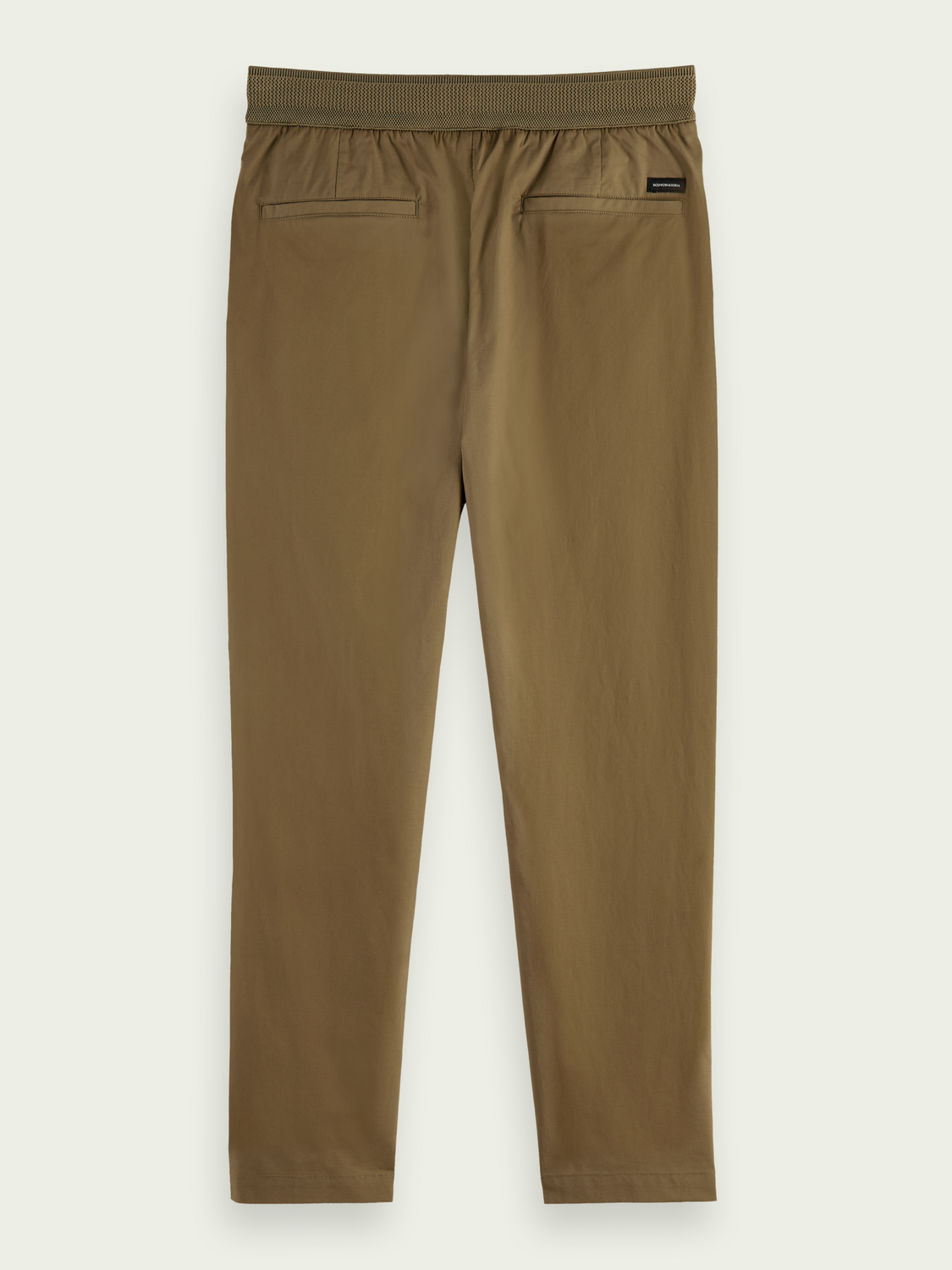 Jogging The Fave en popeline regular tapered fit