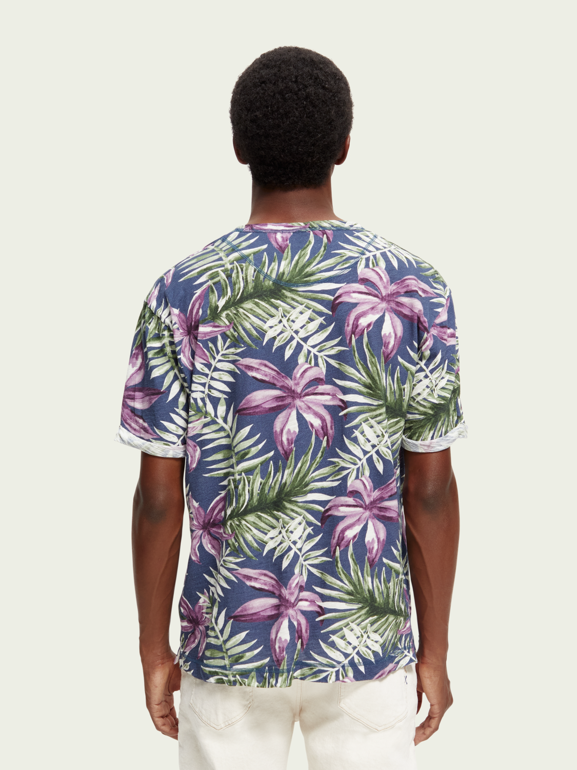 T-shirt imprimé à coupe décontractée