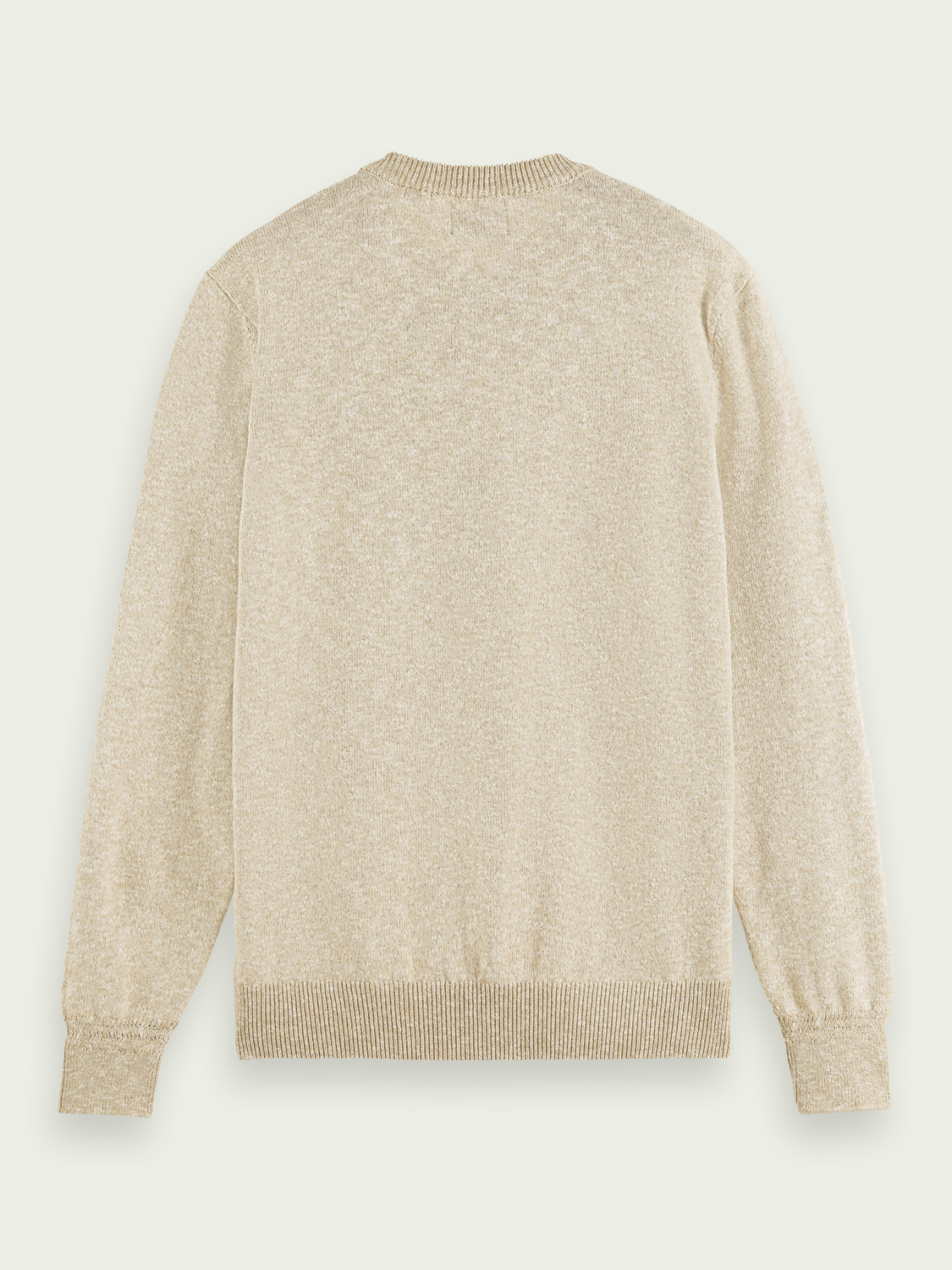 Melange crewneck sweater