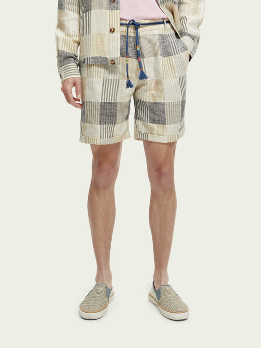 Short décontracté plissé à carreaux Twilt