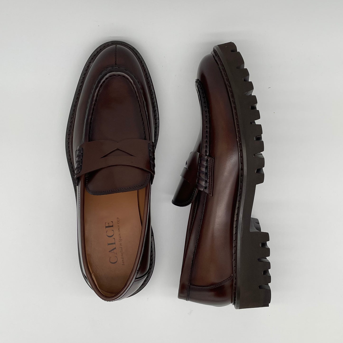 Calce Leather Shoes - Leather Penny Loafer