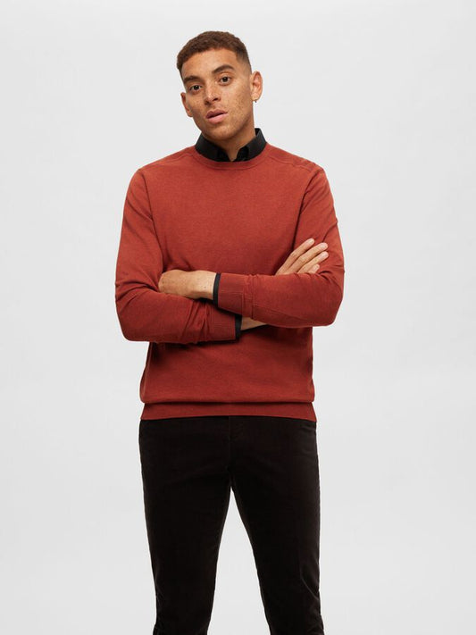 LONG-SLEEVED KNITTED JUMPER