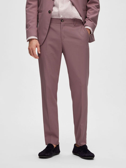 SLIM FIT SUIT TROUSERS