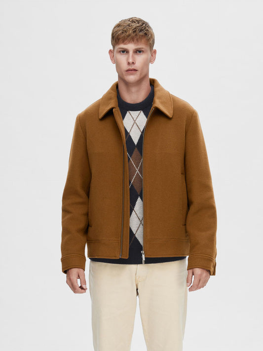 Veste en laine - Camel