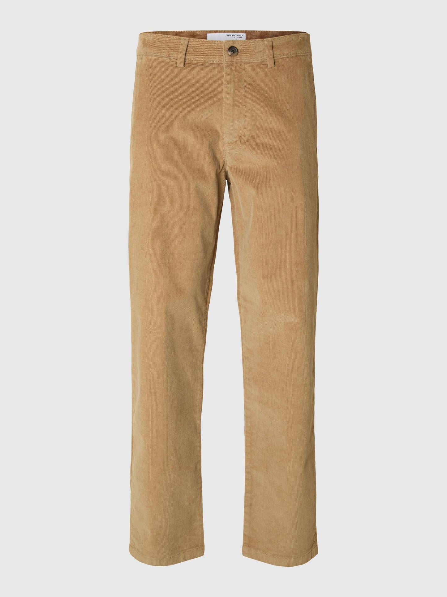 CORDUROY STRAIGHT-LEG TROUSERS SELECTED
