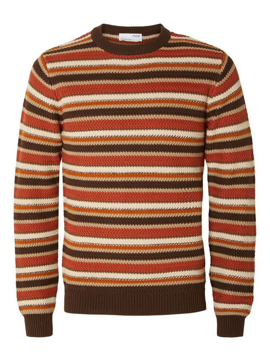 TRICOT À RAYURES PULLOVER