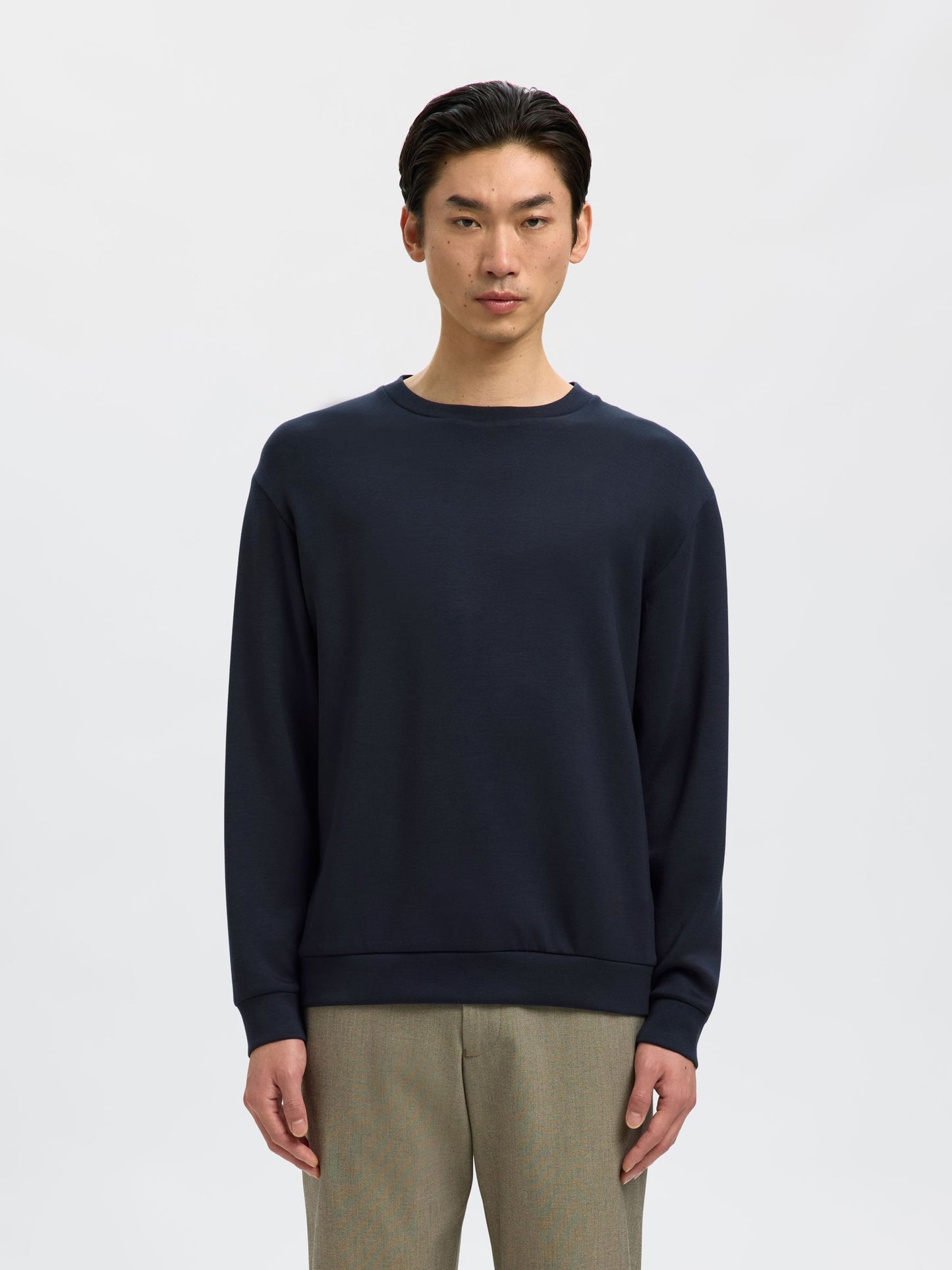 VISCOSE BLEND SWEATSHIRT SELECTED