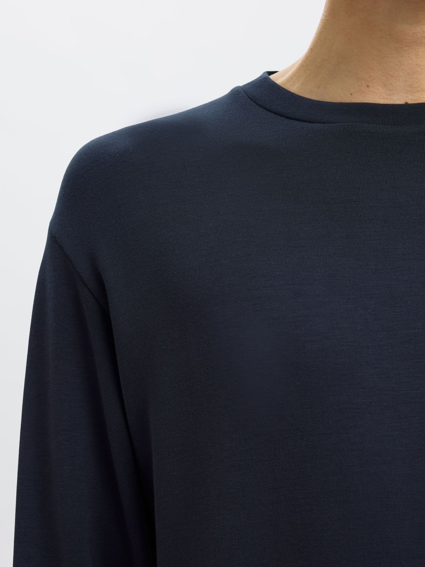 VISCOSE BLEND SWEATSHIRT SELECTED