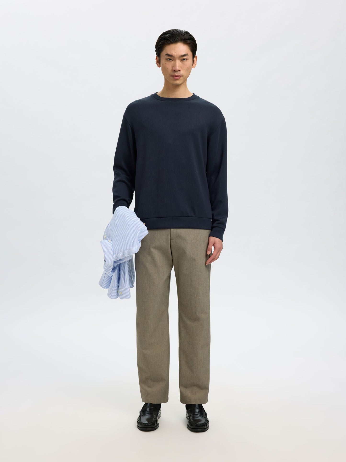 VISCOSE BLEND SWEATSHIRT SELECTED