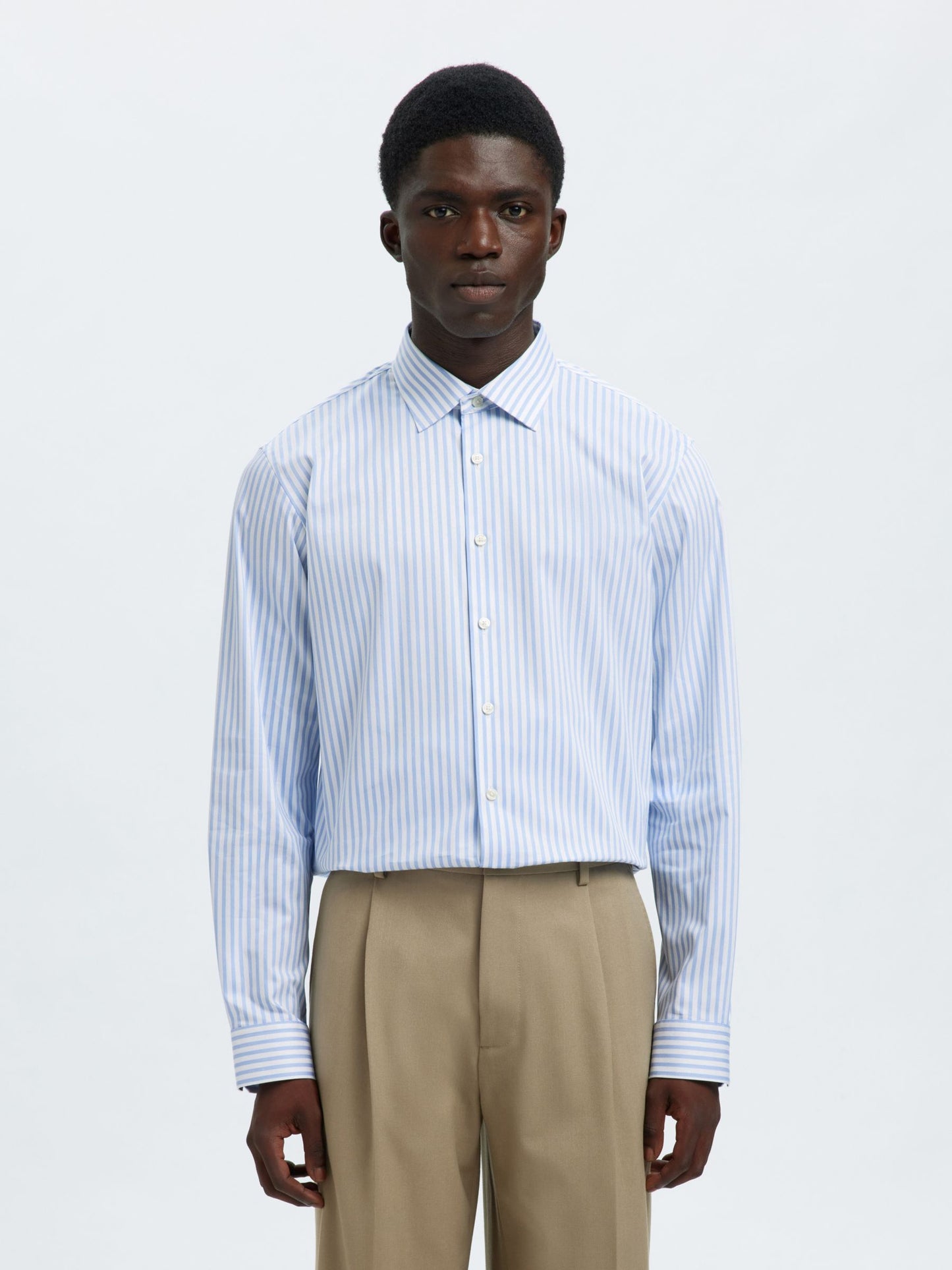 SLIM FIT STRETCH SHIRT SELECTED