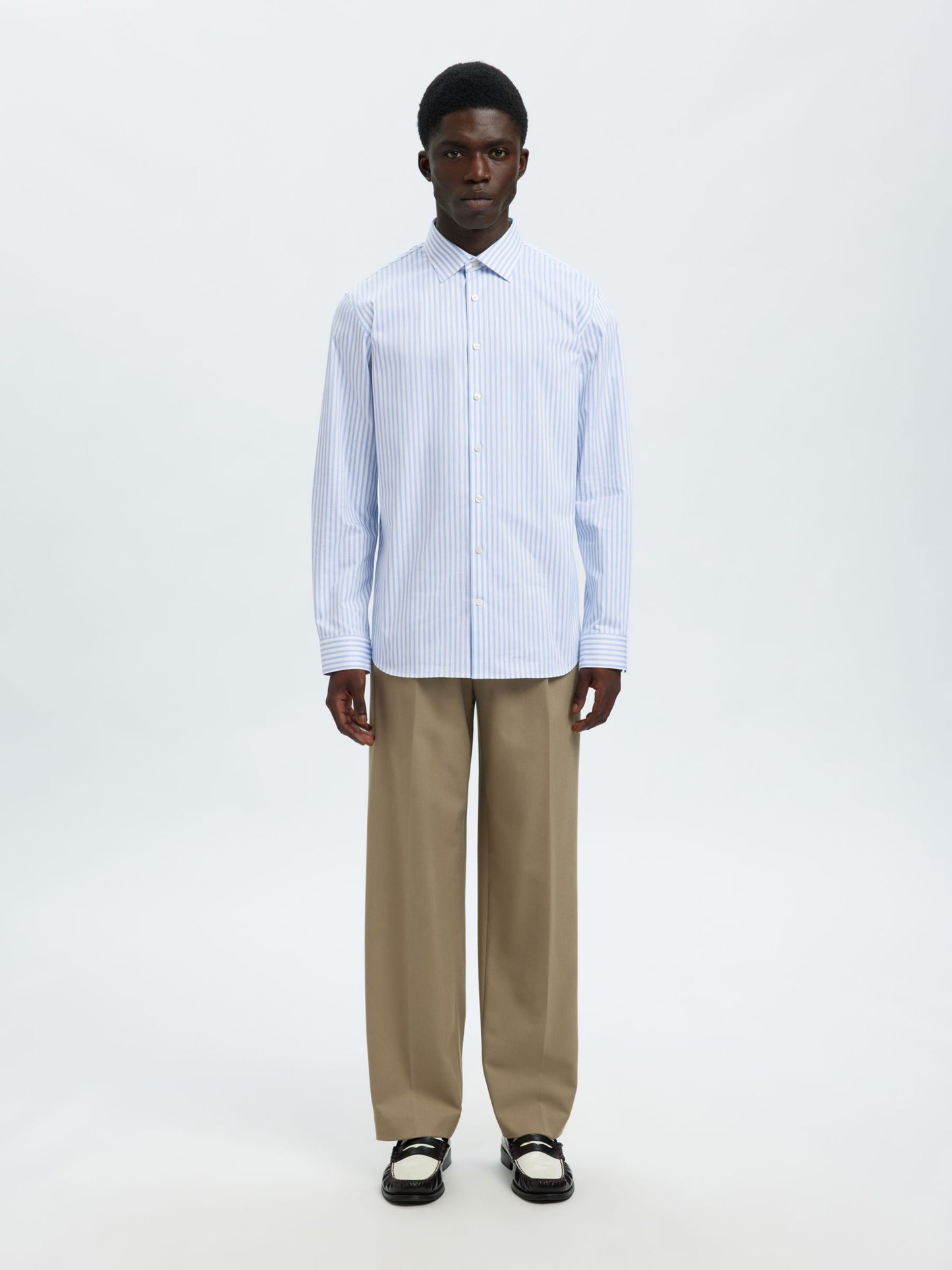 SLIM FIT STRETCH SHIRT SELECTED