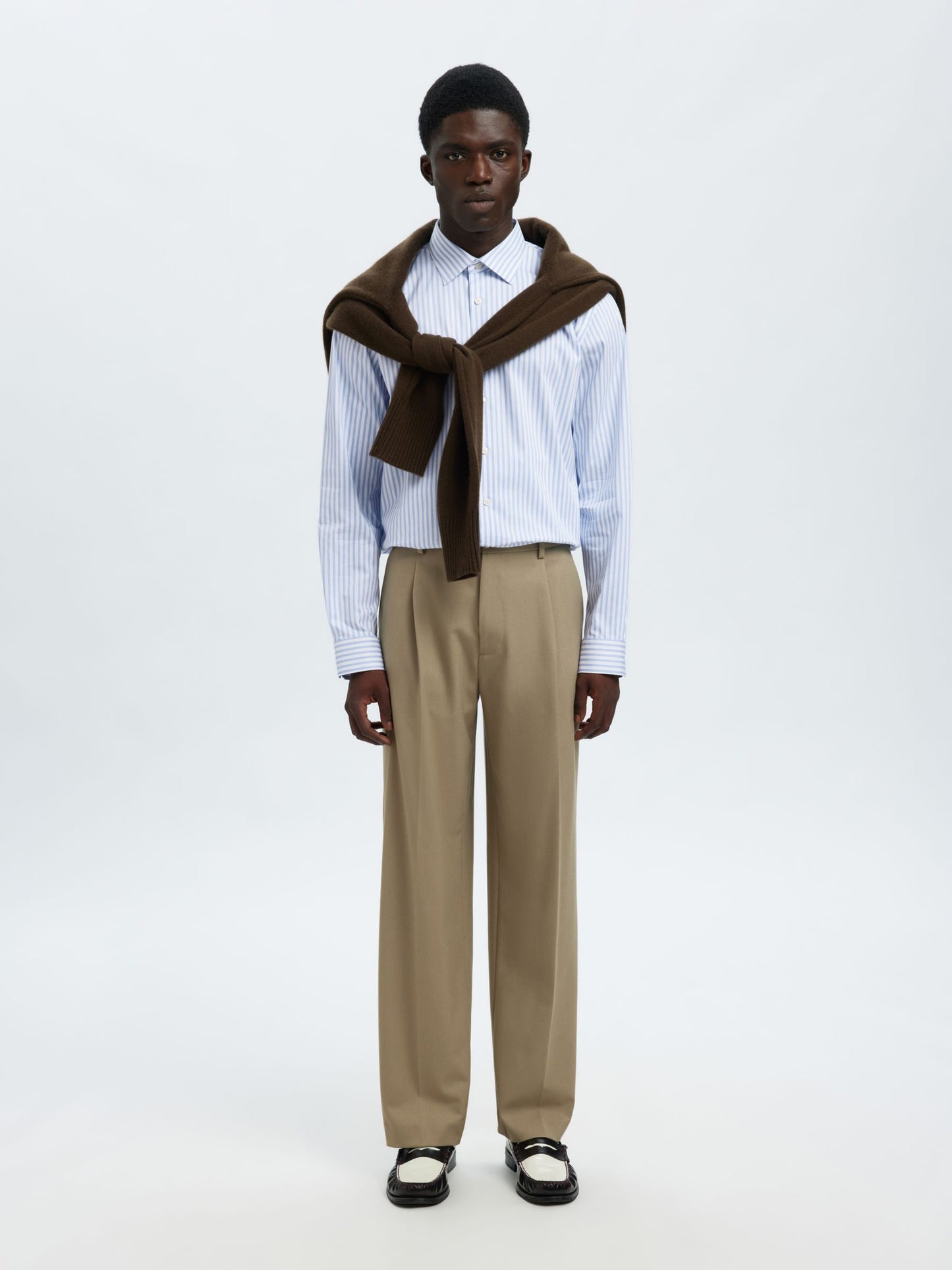 SLIM FIT STRETCH SHIRT SELECTED