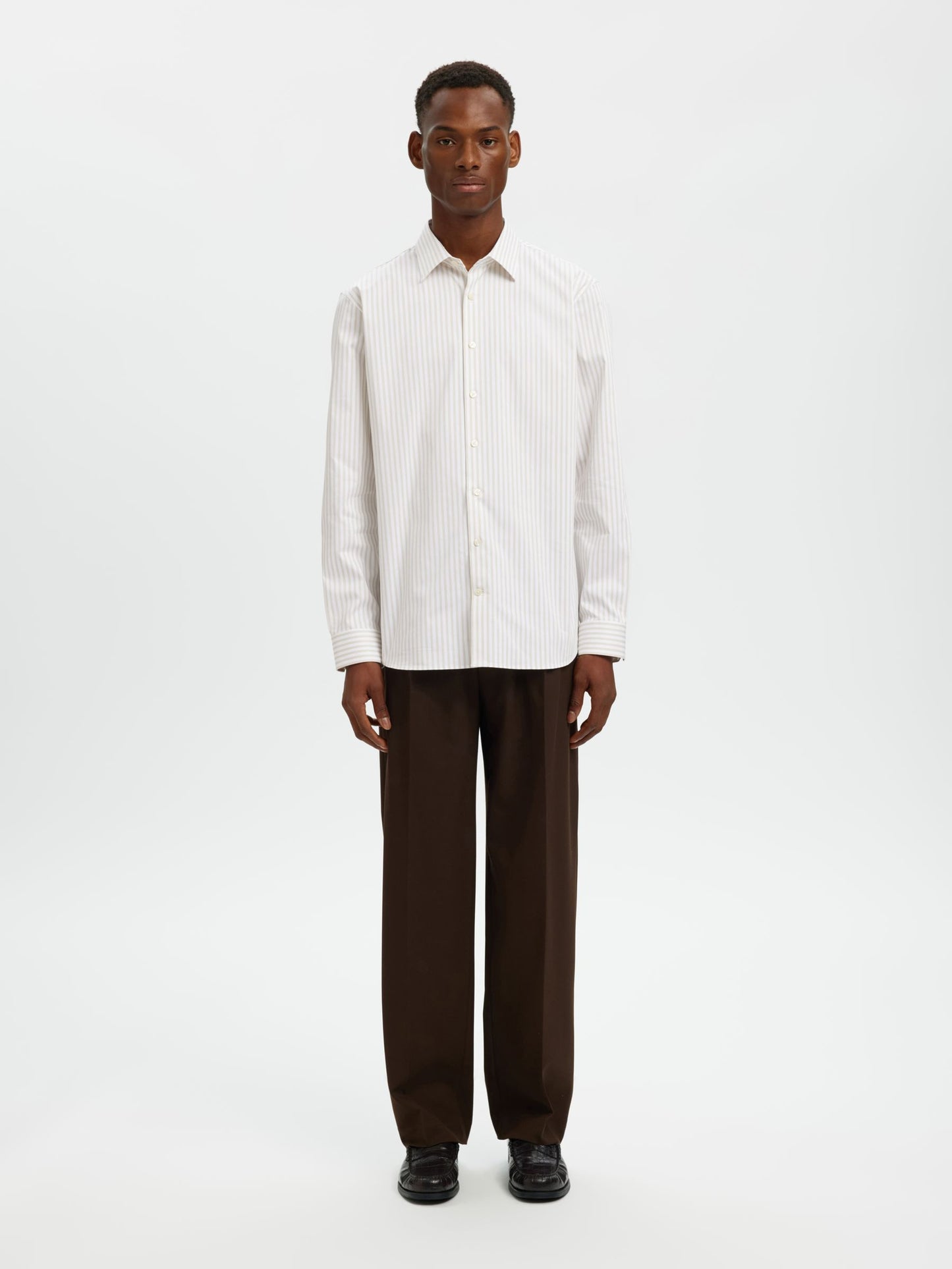SLIM FIT STRETCH SHIRT SELECTED