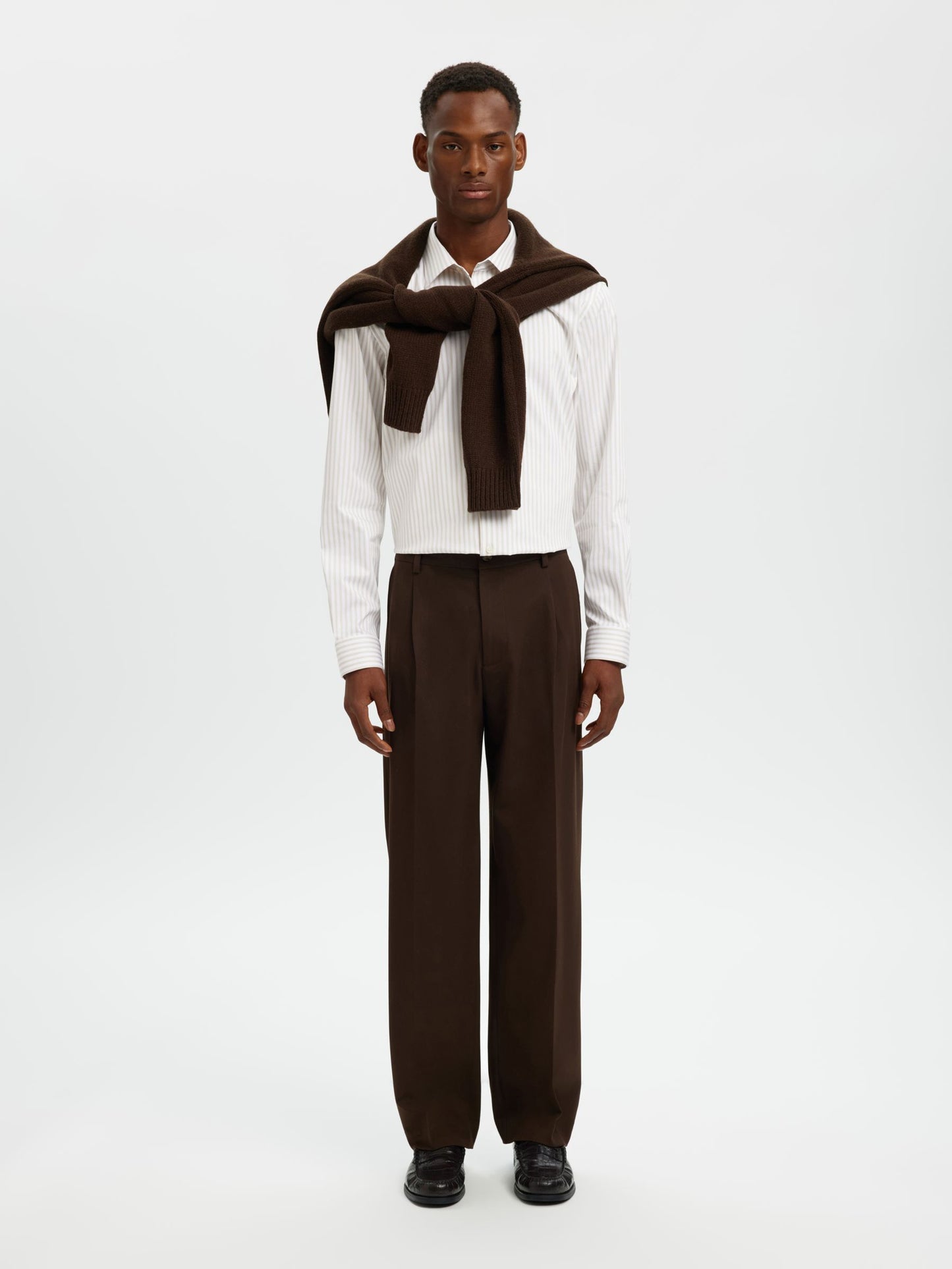 SLIM FIT STRETCH SHIRT SELECTED