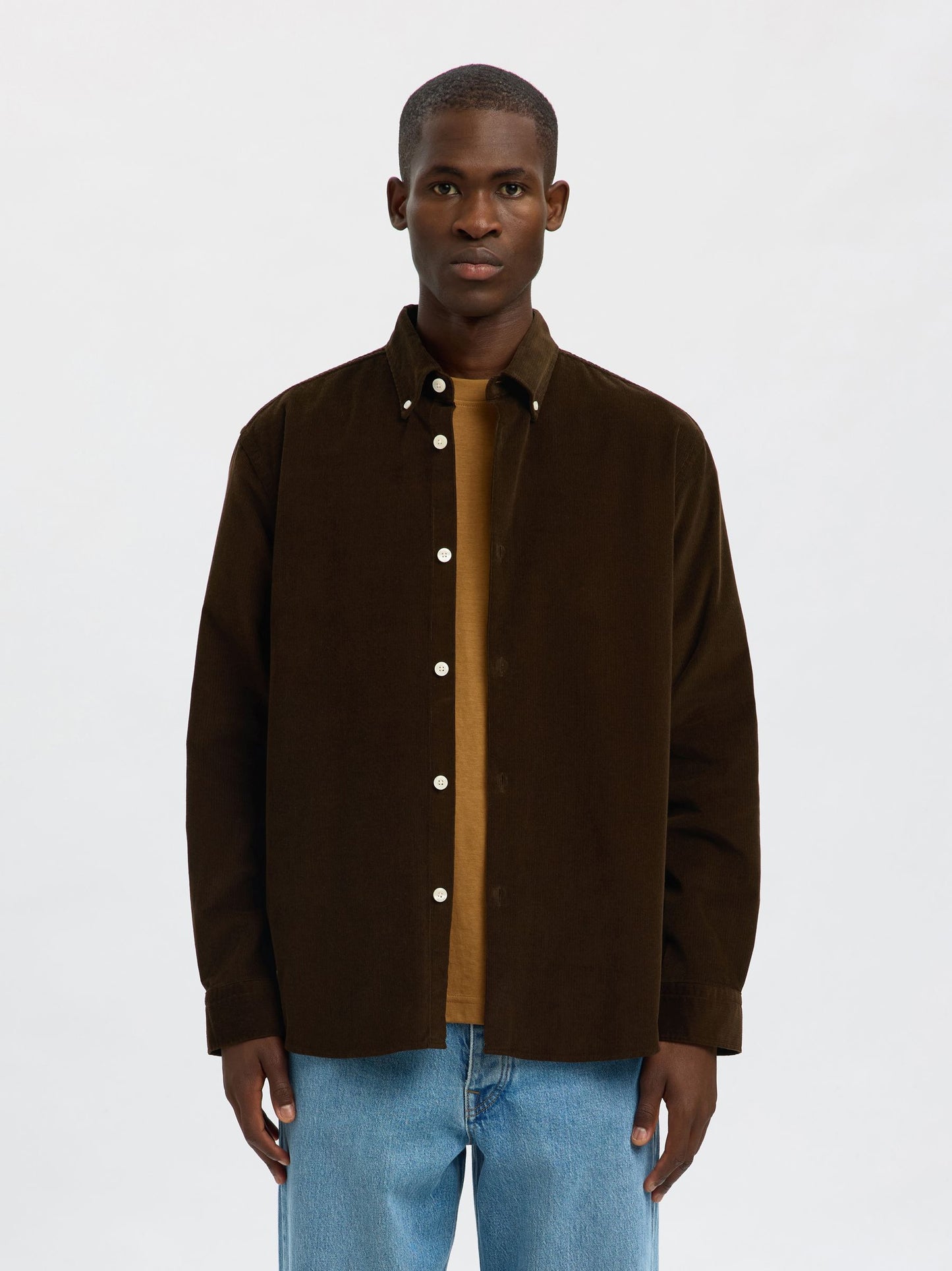 COTTON CORDUROY SHIRT SELECTED