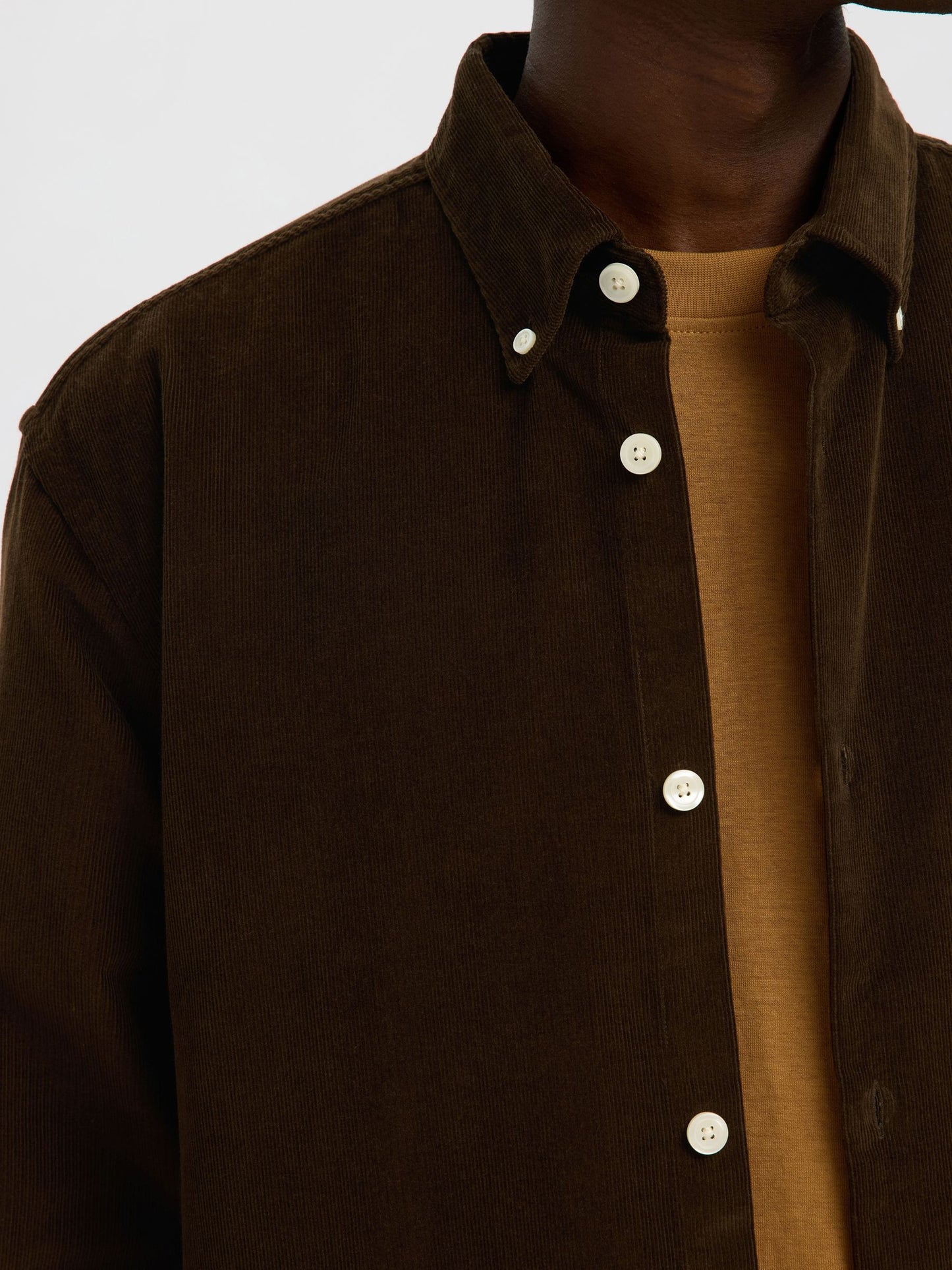 COTTON CORDUROY SHIRT SELECTED