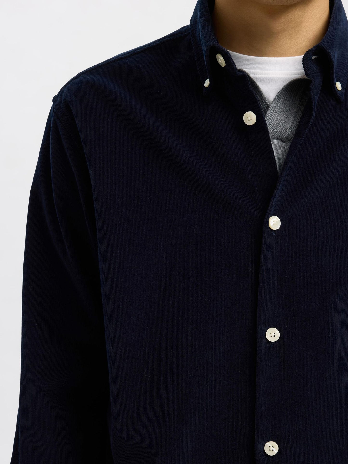 COTTON CORDUROY SHIRT SELECTED