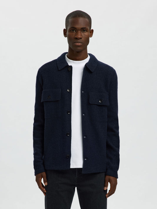 100% WOOL CARDIGAN SELECTED