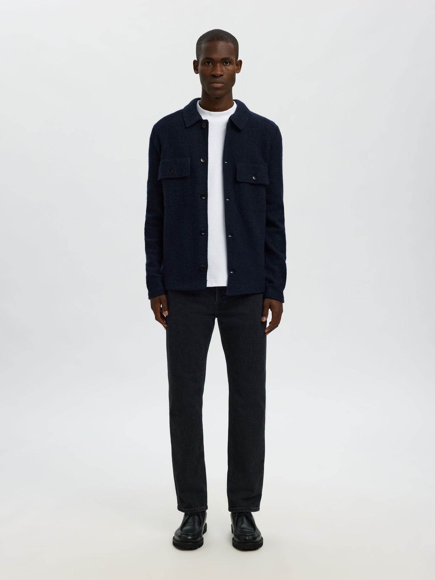 100% WOOL CARDIGAN SELECTED