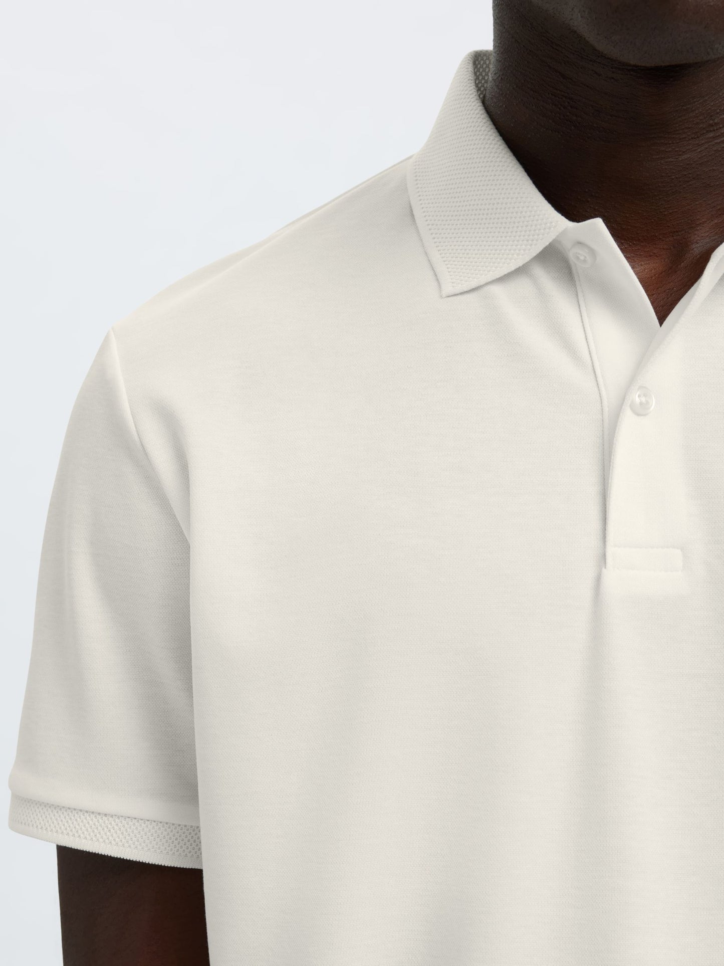 SHORT SLEEVED POLO SHIRT - SELECTED
