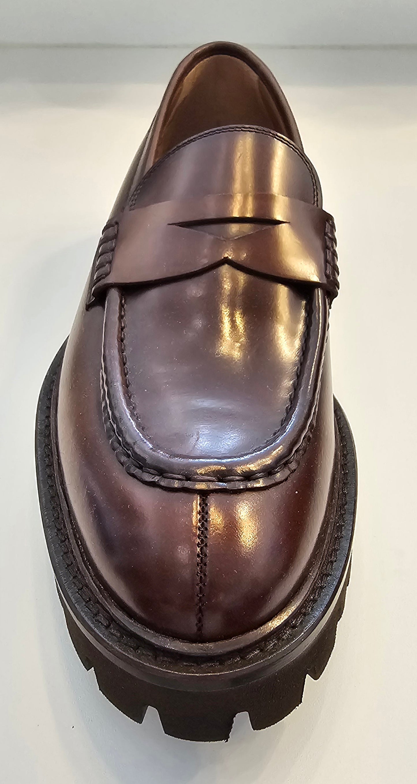 Calce Leather Shoes - Leather Penny Loafer