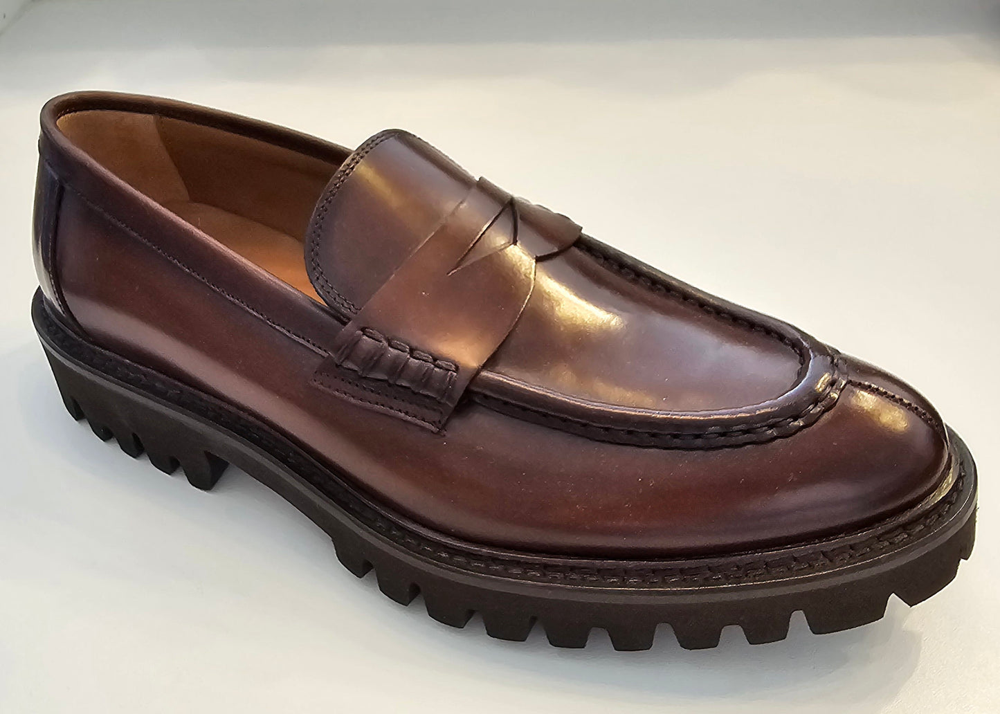 Calce Leather Shoes - Leather Penny Loafer