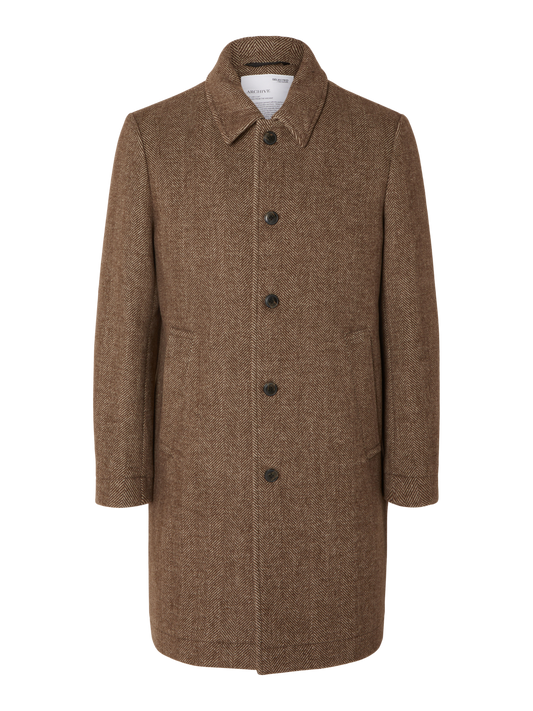 Car Coat en Laine