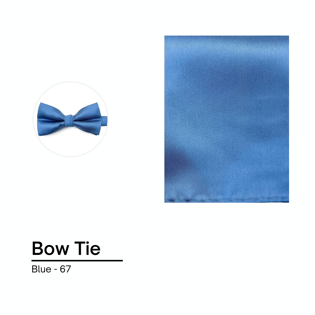 Cravate / Noeud Papillon Unie - Bleu
