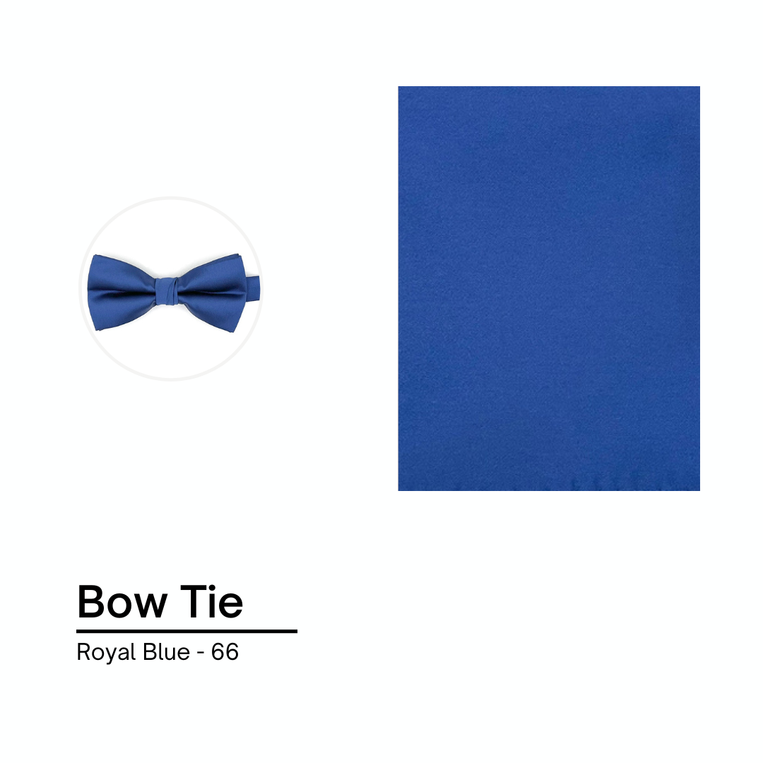 Cravate / Noeud Papillon Unie -  Royal Blue