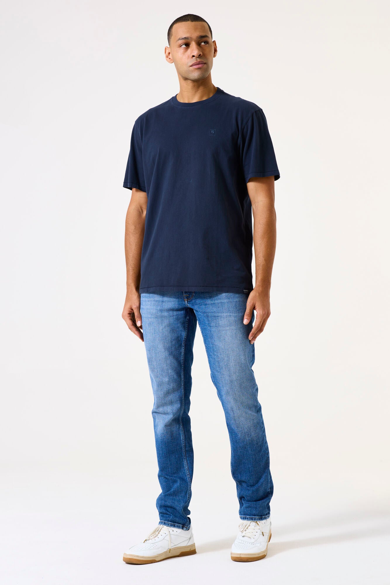 RUSSO 611 TAPERED JEANS - MEDIUM USED - GARCIA